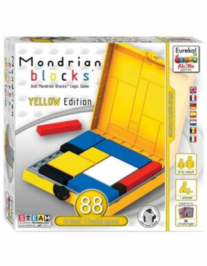 Prāta mežģis Ah!HA Mondrian Blocks yellow