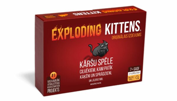 Exploding Kittens (latvių kalba)