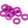 ALUMINUM WASHER 3x6x1.0mm (PURPLE/10pcs)