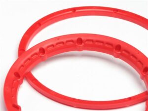 HEAVY DUTY WHEEL BEAD LOCK RINGS (RED/for 2 Wheels)