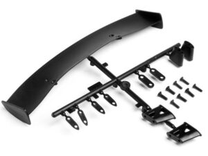 GT WING SET (TYPE C / 10TH SCALE / BLACK)