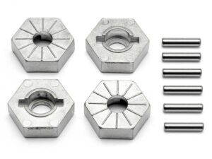 HEX WHEEL HUB 17mm (SILVER/4pcs)