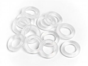 O-RING P6 (6x2mm/CLEAR/12 pcs)