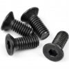 FLAT HEAD SCREW M4x10mm (HEX SOCKET/THIN TYPE/4pcs)