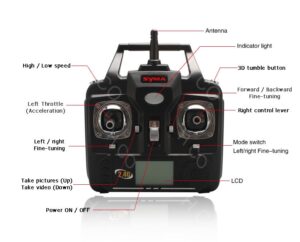 Droon SYMA X5SW 4CH su FPV kamera