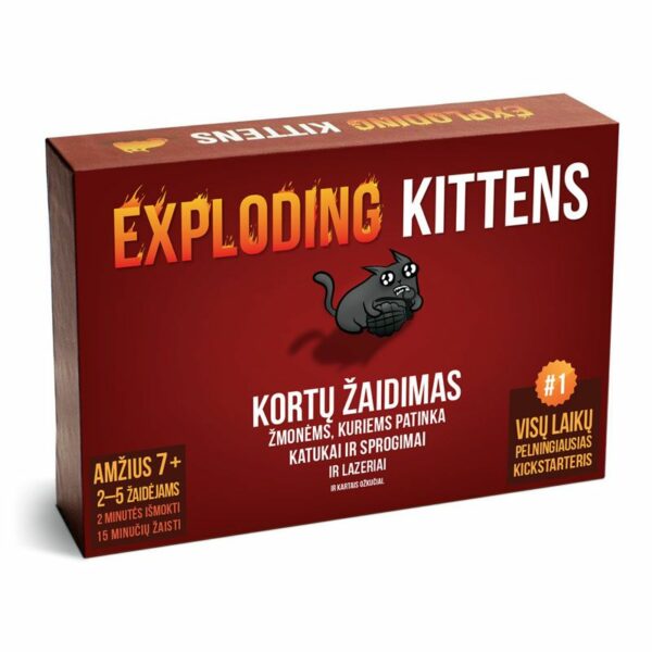 Exploding Kittens (Lietuvių - anglų)