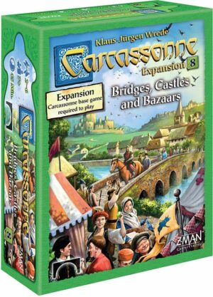 Carcassonne Exp. 8: Bridges, Castles & Bazars