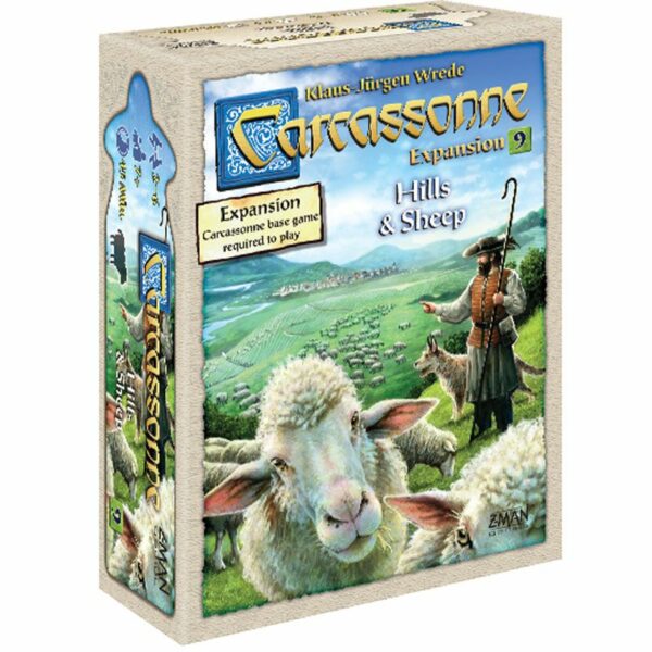 Carcassonne Exp. 9. Hills & Sheep