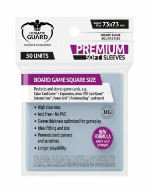 Įmautės (73x73) Ultimate Guard Premium Square (50)