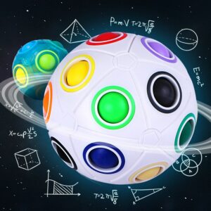 Rubik's cube 12 Holes Rainbow Ball