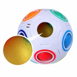 Rubiko kubas 12 Holes Rainbow Ball