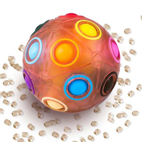 Rubiko kubas 12 Holes Rainbow Ball (Glow in the Dark)