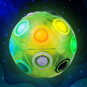 Rubiko kubas 12 Holes Rainbow Ball (Glow in the Dark)