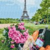 Tapybos rinkinys "Picnic on the Champs Elysees" (50cm x 40cm)