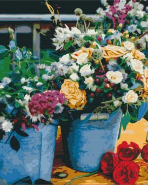 Tapybos rinkinys "The florist's joy" (50cm x 40cm)