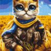Tapybos rinkinys "Cat Hero © Marianna Pashchuk" (50cm x 40cm)