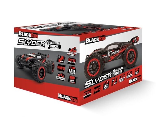 BlackZon 1/16 Slyder ST Electric 4WD RTR (Red)