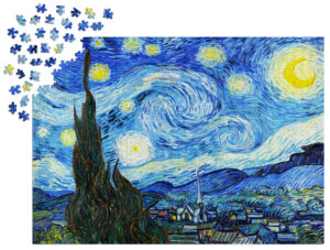 Dėlionė „Vincent Van Gogh: Starry Night“, 1000 det.