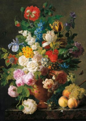 Dėlionė „Museum Van Dael-Vase De Fleur HQC” (1000 det.)