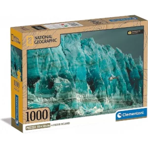 Dėlionė „Hubbard Glacier National Geographic” (1000 det.)