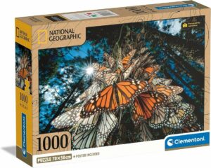 Dėlionė „Monarch Butterflies National Geographic” (1000 det.)