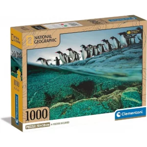 Dėlionė „Penguins National Geographic” (1000 det.)