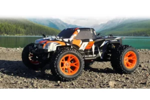 Quantum2 MT 1/10 4WD Monster Truck (oranžinis)