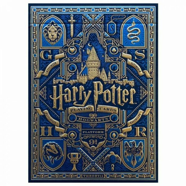 Theory11 kortos Harry Potter Raven Claw (mėlynos)