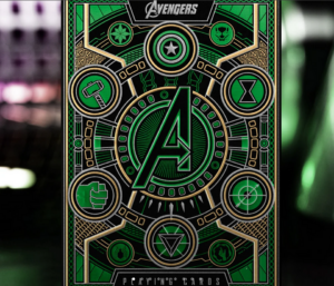 Theory11 kortos Avengers Green Edition The Infinity Saga