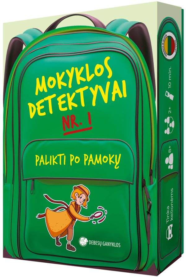 Žaidimas "Mokyklos detektyvai Nr.1. Palikti po pamokų"