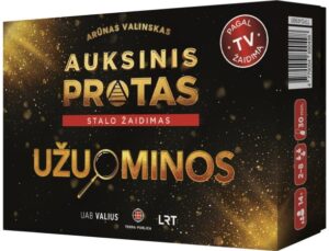 Žaidimas "Auksinis protas. Užuominos"