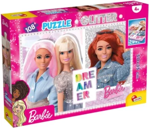 Barbie blizganti dėlionė (108 det.)